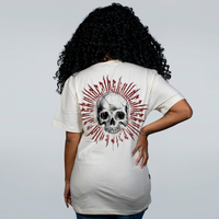 CAMISETA OFF WHITE - CAVEIRA SCOTT