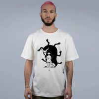 CAMISETA OFF WHITE - DEAD TEDDY BEAR