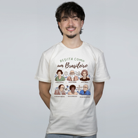 CAMISETA OFF WHITE - RESISTA COMO UM BRASILEIRO