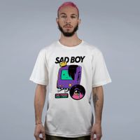 CAMISETA OFF WHITE - SAD BOY
