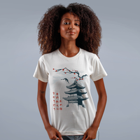 CAMISETA OFF WHITE - SAKURA HAIKU