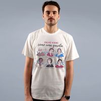 CAMISETA OFF WHITE - SALVE VIDAS COMO UMA GAROTA