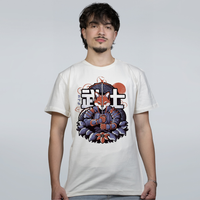 CAMISETA OFF WHITE - SAMURAI FOX