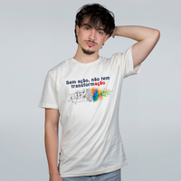 CAMISETA OFF WHITE - SEM AÇÃO NÃO TEM TRANSFORMAÇÃO