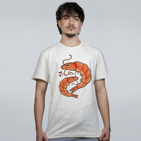 CAMISETA OFF WHITE - SHRIMP LOVE