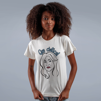 CAMISETA OFF WHITE - QUE CHATICE!