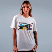 CAMISETA OFF WHITE - F-86