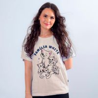 CAMISETA OFF WHITE - FAMÍLIA WHITE