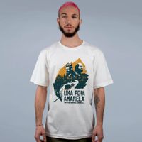 CAMISETA OFF WHITE - FOIA AMARELA