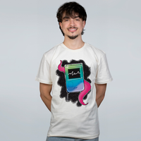 CAMISETA OFF WHITE - GAMEBOY COLORFUL