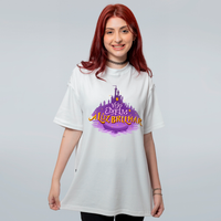 CAMISETA OVERSIZED OFF WHITE - A LUZ BRILHAR