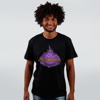 CAMISETA PRETA - A LUZ BRILHAR