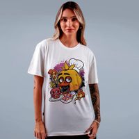 CAMISETA OFF WHITE - HORA DA PIZZA