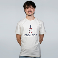 CAMISETA OFF WHITE - I LOVE THAILAND