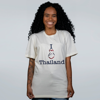 CAMISETA OFF WHITE - I LOVE THAILAND