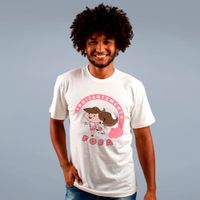 CAMISETA OFF WHITE - IRRITANTEMENTE FOFA