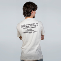 CAMISETA OFF WHITE - JANE AUSTEN