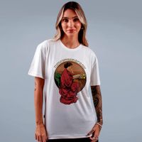 CAMISETA OFF WHITE - LEITORA CLÁSSICA