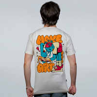CAMISETA OFF WHITE - MAKE ART