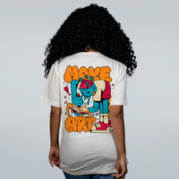 CAMISETA OFF WHITE - MAKE ART