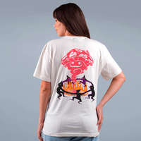 CAMISETA OFF WHITE - MINKAS HALLOWEEN