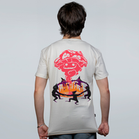 CAMISETA OFF WHITE - MINKAS HALLOWEEN