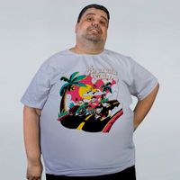 CAMISETA OFF WHITE - ANIVERSÁRIO BROXADA
