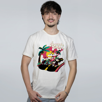 CAMISETA OFF WHITE - ANIVERSÁRIO BROXADA