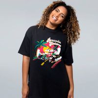 CAMISETA OVERSIZED PRETA - ANIVERSÁRIO BROXADA