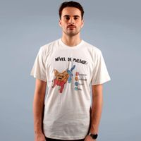 CAMISETA OFF WHITE - NÍVEL DE MALDADE
