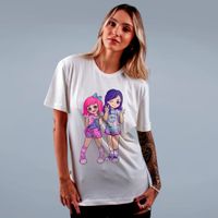 CAMISETA OFF WHITE - NATY E KEKE