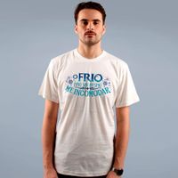 CAMISETA OFF WHITE - O FRIO NÃO VAI ME INCOMODAR