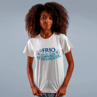 CAMISETA OFF WHITE - O FRIO NÃO VAI ME INCOMODAR