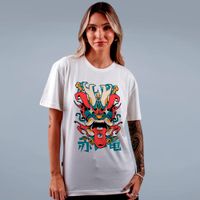 CAMISETA OFF WHITE - ONI DRAGON