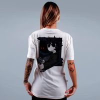 CAMISETA OFF WHITE - PASSOS SEM PEGADA