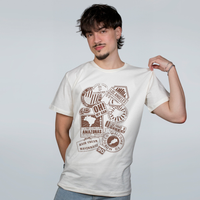 CAMISETA OFF WHITE - POSTAIS