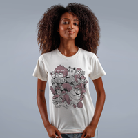 CAMISETA OFF WHITE - PRELÚDIO DA AVENTURA (Apoio)