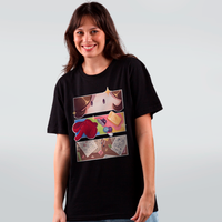 CAMISETA PRETA - POR TRÁS DAS CÂMERAS