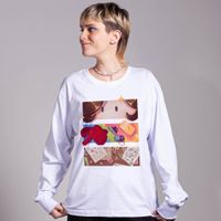 MANGA LONGA OFF WHITE - POR TRÁS DAS CÂMERAS