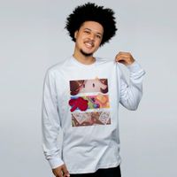 MANGA LONGA OFF WHITE - POR TRÁS DAS CÂMERAS