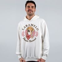 MOLETOM OFF WHITE - CARAMELO COLORIDA