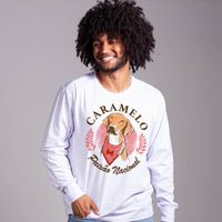 MANGA LONGA OFF WHITE - CARAMELO COLORIDA