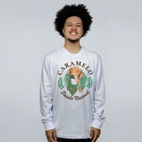 MANGA LONGA OFF WHITE - CARAMELO