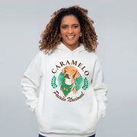MOLETOM OFF WHITE - CARAMELO
