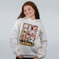 MOLETOM OFF WHITE - GATINHOS DO WILL