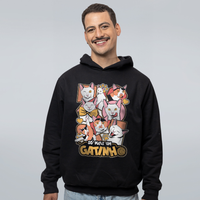 MOLETOM PRETO - GATINHOS DO WILL