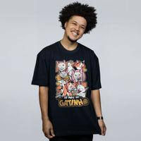 CAMISETA OVERSIZED PRETA - GATINHOS DO WILL