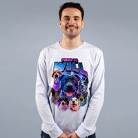 MANGA LONGA OFF WHITE - TURMA DO WILL