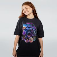 CAMISETA OVERSIZED PRETA - TURMA DO WILL
