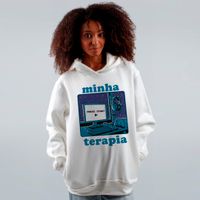 MOLETOM OFF WHITE - TERAPIA GAMER